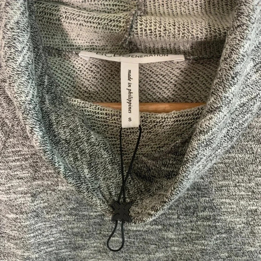 Bcbgeneration Lightweight Gray Sweater Dress Size… - image 7